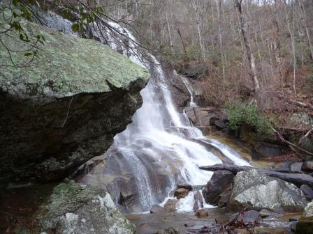First Glimpse of Falls Creek Falls